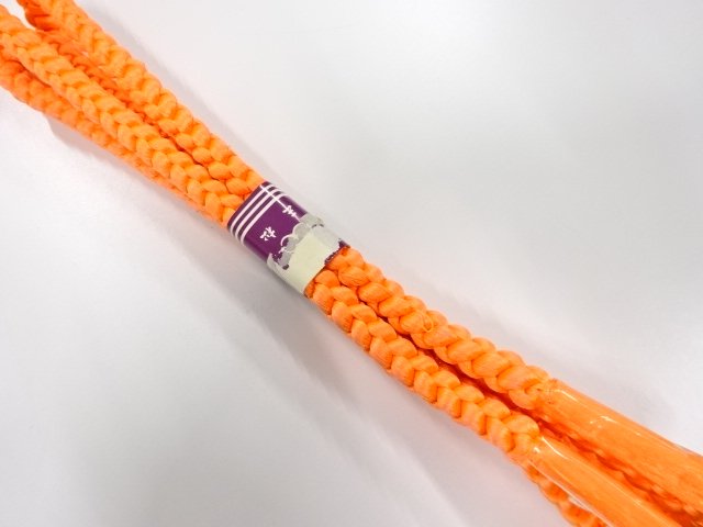 未使用品　正絹　手組帯締め